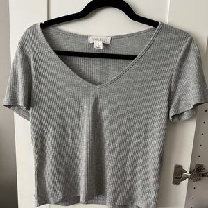 Loose fitting crop top
